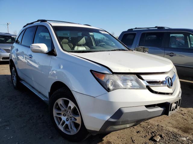 2HNYD28639H530770 - 2009 ACURA MDX TECHNO WHITE photo 4