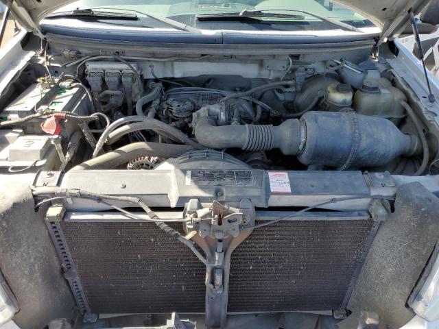 1FTRF12227KC52549 - 2007 FORD F150 SILVER photo 11