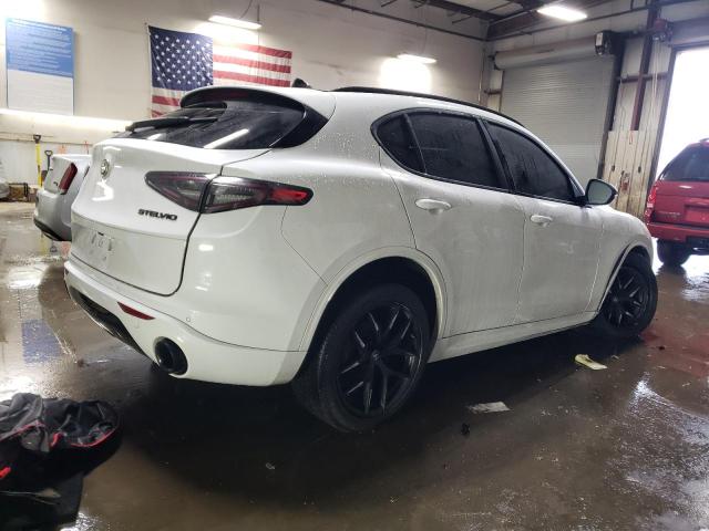 ZASPAKBN9M7D01841 - 2021 ALFA ROMEO STELVIO TI Ақ фото 3