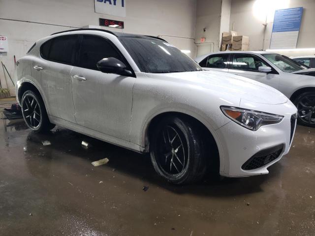 ZASPAKBN9M7D01841 - 2021 ALFA ROMEO STELVIO TI Ақ фото 4