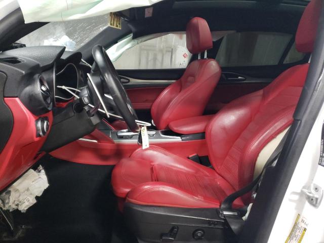 ZASPAKBN9M7D01841 - 2021 ALFA ROMEO STELVIO TI Ақ фото 7