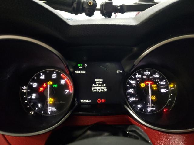 ZASPAKBN9M7D01841 - 2021 ALFA ROMEO STELVIO TI Ақ фото 9