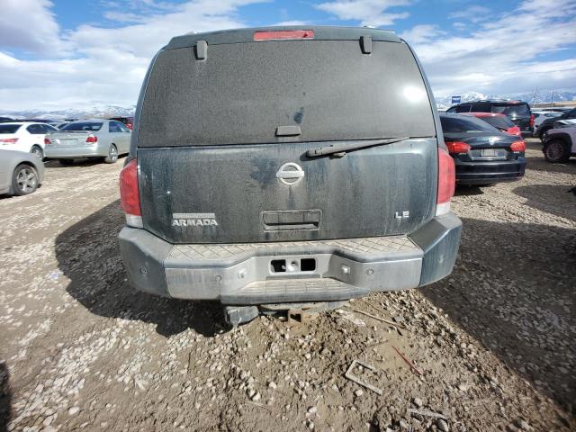 5N1AA08A24N732360 - 2004 NISSAN ARMADA SE BLACK photo 6