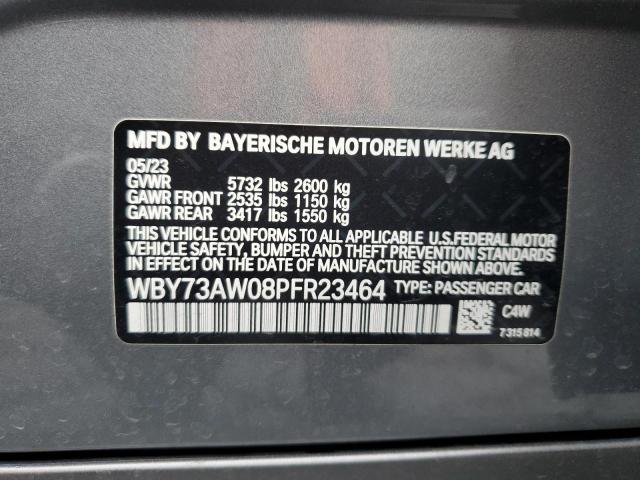 WBY73AW08PFR23464 - 2023 BMW I4 EDRIVE4 GRAY photo 13