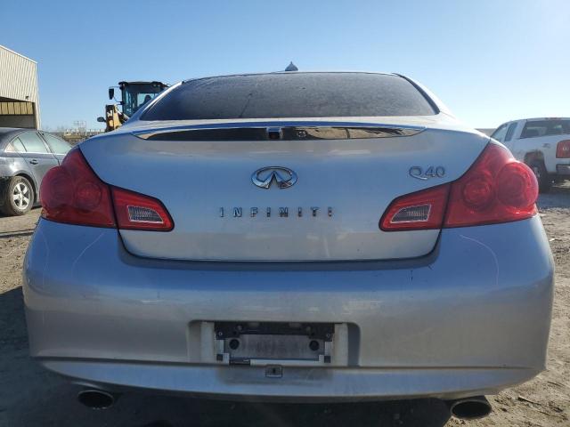 JN1CV6AP8FM500523 - 2015 INFINITI Q40 SILVER photo 6