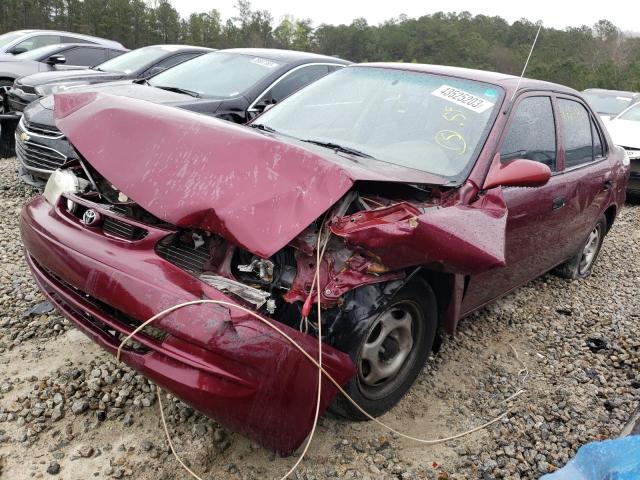 2T1BR12E2WC736529 - 1998 TOYOTA COROLLA VE BURGUNDY photo 1