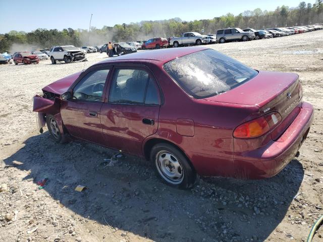 2T1BR12E2WC736529 - 1998 TOYOTA COROLLA VE BURGUNDY photo 2