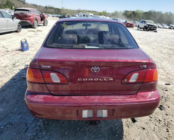 2T1BR12E2WC736529 - 1998 TOYOTA COROLLA VE BURGUNDY photo 6