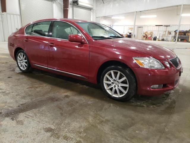 JTHCE96SX70001905 - 2007 LEXUS GS 350 BURGUNDY photo 4