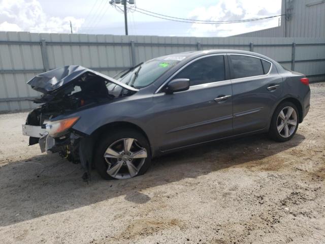 19VDE1F5XDE003828 - 2013 ACURA ILX 20 PREMIUM GRAY photo 1