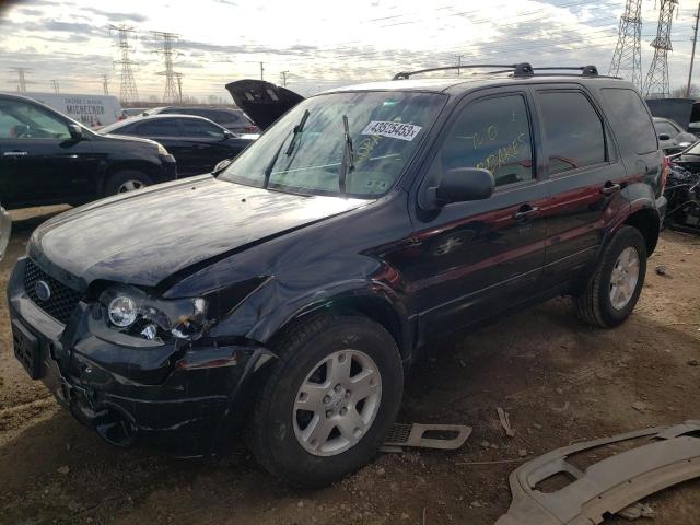 1FMYU04147KB51749 - 2007 FORD ESCAPE LIMITED BLACK photo 1