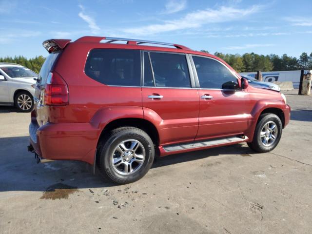 JTJBT20X680163477 - 2008 LEXUS GX 470 BURGUNDY photo 3