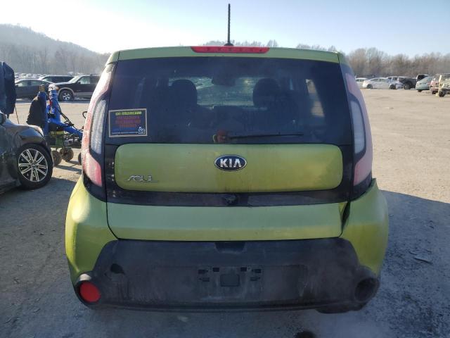 KNDJP3A53F7816101 - 2015 KIA SOUL + GREEN photo 6