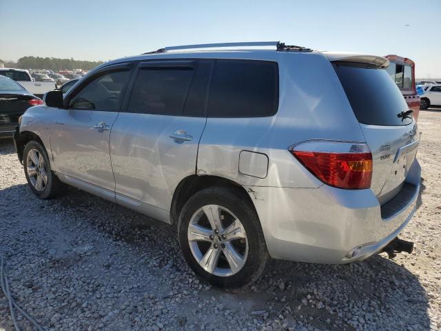 JTEDS42A782004843 - 2008 TOYOTA HIGHLANDER LIMITED SILVER photo 2