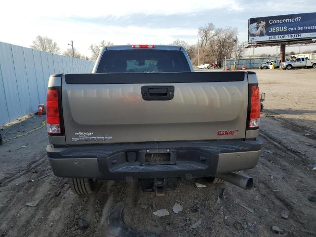 1GT125E85CF179194 - 2012 GMC SIERRA K2500 DENALI SILVER photo 6