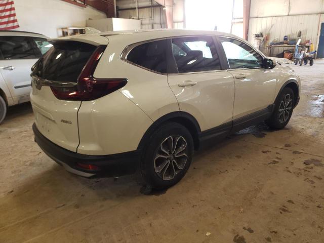 2HKRW2H58MH678568 - 2021 HONDA CR-V EX WHITE photo 3