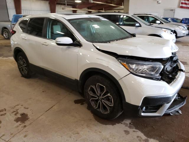 2HKRW2H58MH678568 - 2021 HONDA CR-V EX WHITE photo 4