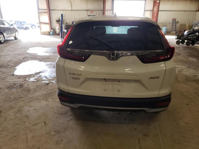 2HKRW2H58MH678568 - 2021 HONDA CR-V EX WHITE photo 6