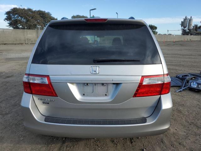 5FNRL38787B090415 - 2007 HONDA ODYSSEY EXL SILVER photo 6