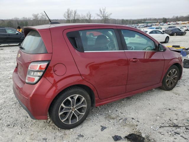 1G1JD6SB5H4113868 - 2017 CHEVROLET SONIC LT RED photo 3