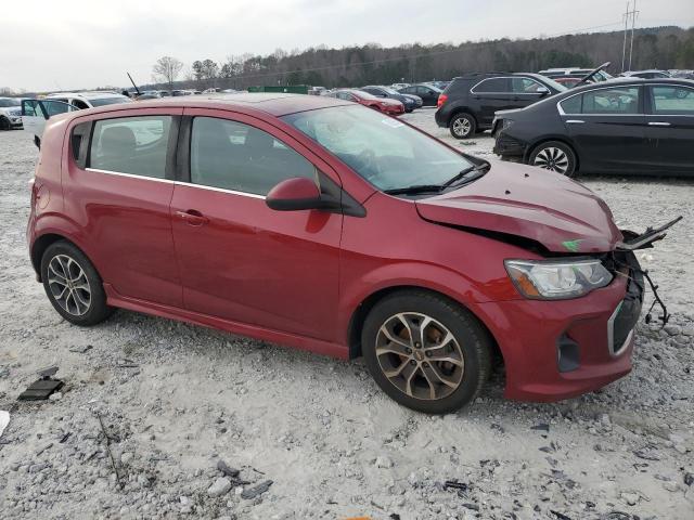 1G1JD6SB5H4113868 - 2017 CHEVROLET SONIC LT RED photo 4