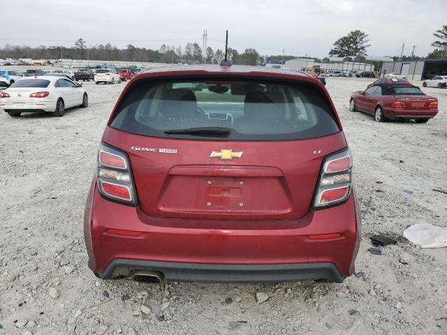 1G1JD6SB5H4113868 - 2017 CHEVROLET SONIC LT RED photo 6