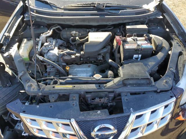 JN8AS5MV8BW312489 - 2011 NISSAN ROGUE S BLACK photo 11