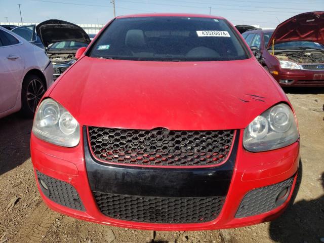 WVWEV71K18W272923 - 2008 VOLKSWAGEN GTI RED photo 5