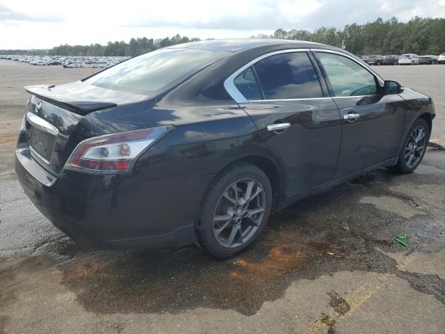 1N4AA5AP2EC908682 - 2014 NISSAN MAXIMA S BLACK photo 3