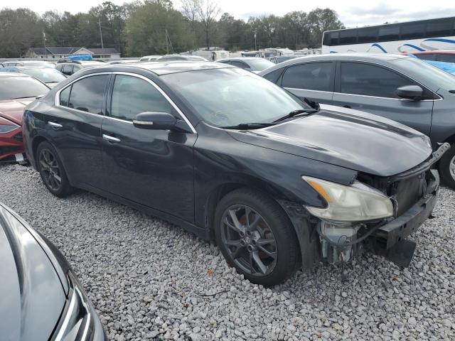 1N4AA5AP2EC908682 - 2014 NISSAN MAXIMA S BLACK photo 4