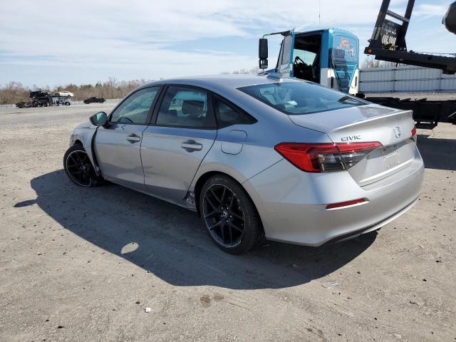 2HGFE2F51NH541038 - 2022 HONDA CIVIC SPORT 银色 照片 2