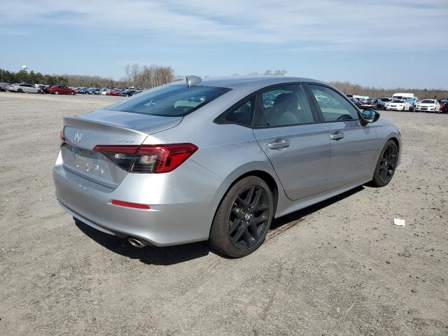 2HGFE2F51NH541038 - 2022 HONDA CIVIC SPORT 银色 照片 3