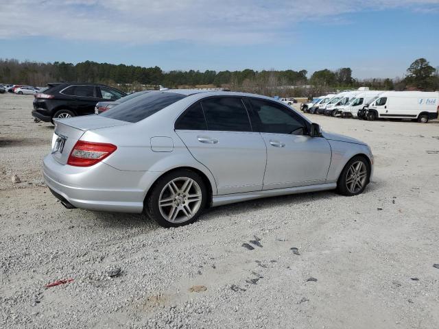 WDDGF56XX9R060056 - 2009 MERCEDES-BENZ C 350 SILVER photo 3