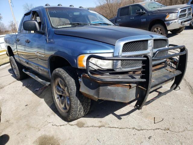 1D7HU18Z62S576852 - 2002 DODGE RAM 1500 BLUE photo 4