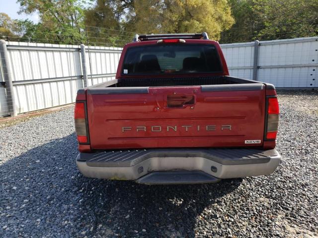 1N6ED27T14C438274 - 2004 NISSAN FRONTIER CREW CAB XE V6 RED photo 6