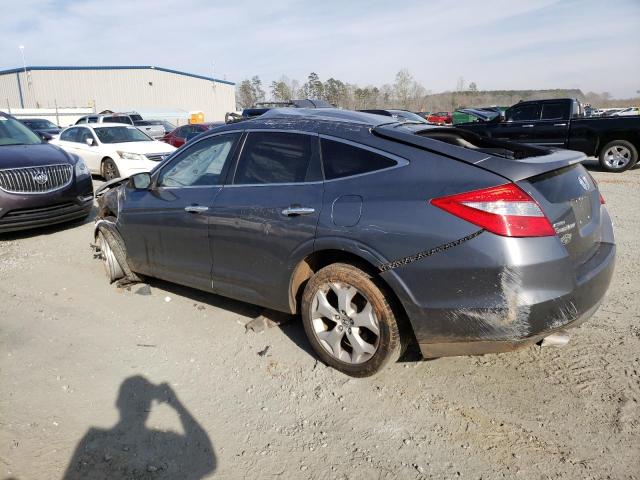 5J6TF2H52AL005394 - 2010 HONDA ACCORD CRO EXL GRAY photo 2