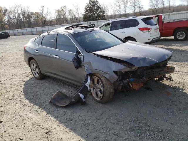 5J6TF2H52AL005394 - 2010 HONDA ACCORD CRO EXL GRAY photo 4