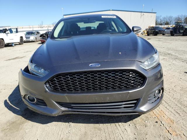 3FA6P0HDXFR218846 - 2015 FORD FUSION SE GRAY photo 5