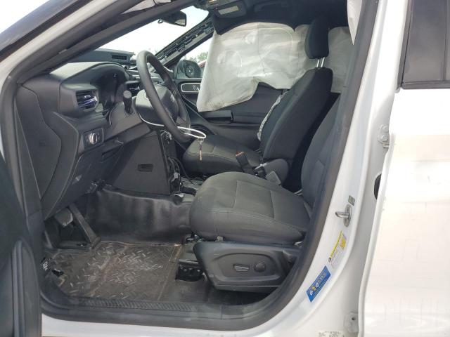 1FM5K8AW0MNA06841 - 2021 FORD EXPLORER POLICE INTERCEPTOR WHITE photo 7