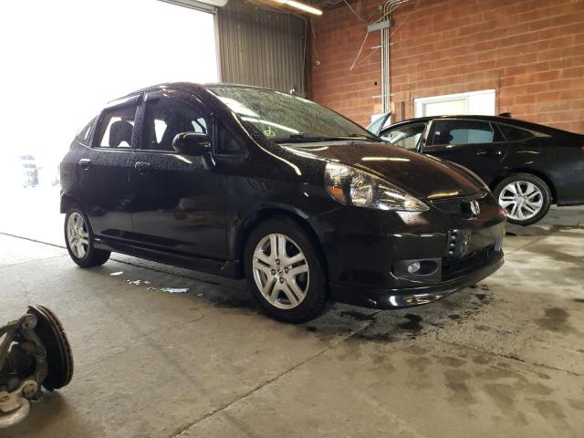 JHMGD38647S054539 - 2007 HONDA FIT S 黑色 照片 4