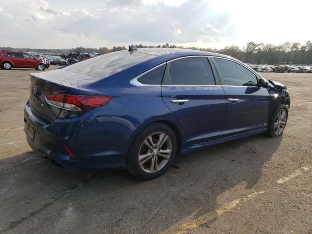 5NPE34AF5JH667660 - 2018 HYUNDAI SONATA SPORT Blau Foto 3
