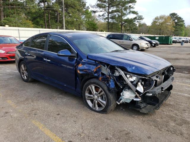 5NPE34AF5JH667660 - 2018 HYUNDAI SONATA SPORT Blau Foto 4