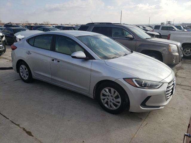 5NPD74LF3HH149604 - 2017 HYUNDAI ELANTRA SE SILVER photo 4