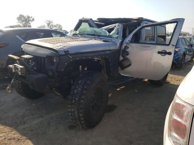 1C4BJWDG0DL602000 - 2013 JEEP WRANGLER U SPORT ვერცხლისფერი ფოტო 1