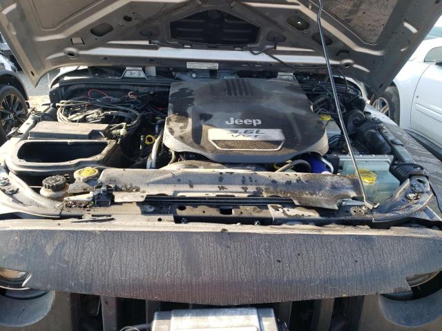 1C4BJWDG0DL602000 - 2013 JEEP WRANGLER U SPORT ვერცხლისფერი ფოტო 12