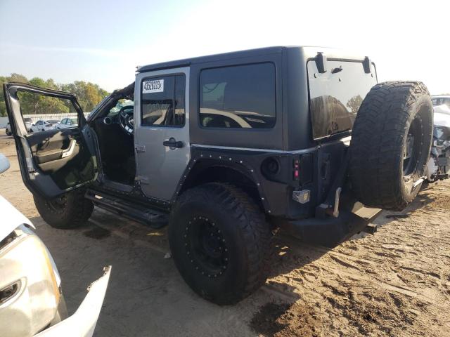 1C4BJWDG0DL602000 - 2013 JEEP WRANGLER U SPORT ვერცხლისფერი ფოტო 2