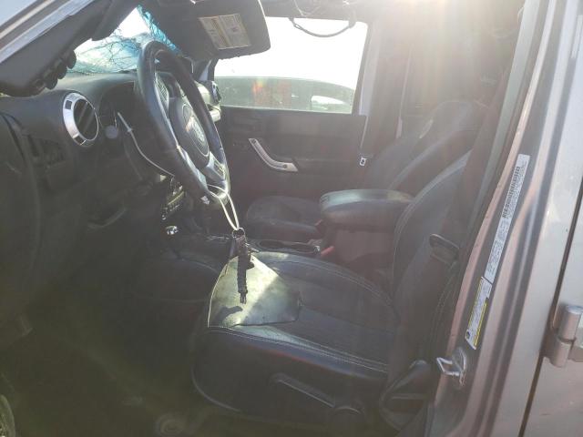 1C4BJWDG0DL602000 - 2013 JEEP WRANGLER U SPORT ვერცხლისფერი ფოტო 7