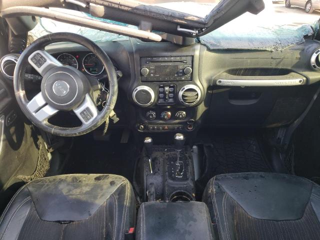 1C4BJWDG0DL602000 - 2013 JEEP WRANGLER U SPORT ვერცხლისფერი ფოტო 8