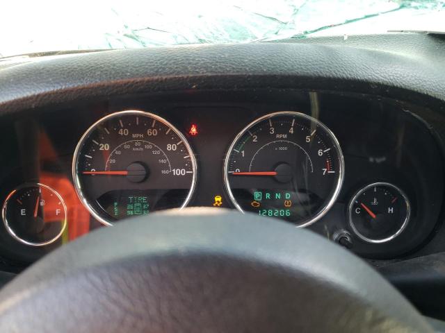 1C4BJWDG0DL602000 - 2013 JEEP WRANGLER U SPORT ვერცხლისფერი ფოტო 9