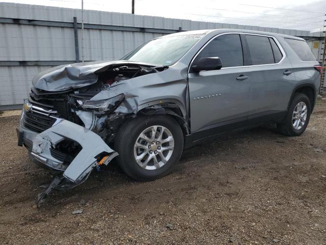 1GNERFKW3PJ284297 - 2023 CHEVROLET TRAVERSE LS GRAY photo 1